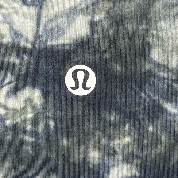 Lululemon Wunder Train Under High Rise Tight 28" Size 6 Dual Shibori Misty Moss - Picture 4 of 6